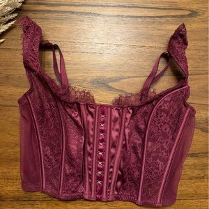 Corset top mesh